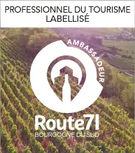 Route 71 ambassadeur Saone et Loire Bourgogne du Sud Tourisme
